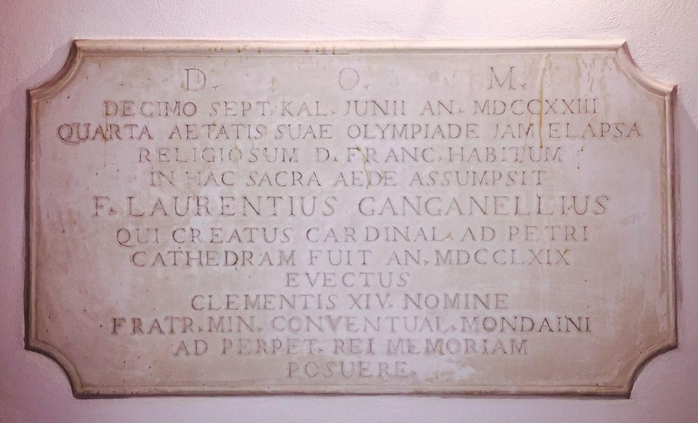 Convento Di San Francesco Mondaino Panzió Kültér fotó